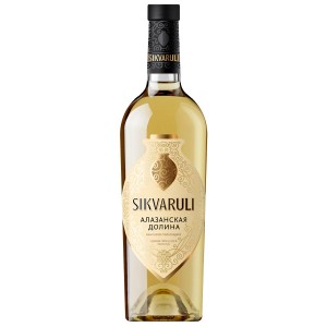 Вино Sikvaruli Алазанская долина белое 0,75