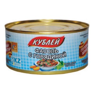 Фасоль с говядиной белая 325 гр Фасоль с говядиной белая 325 гр